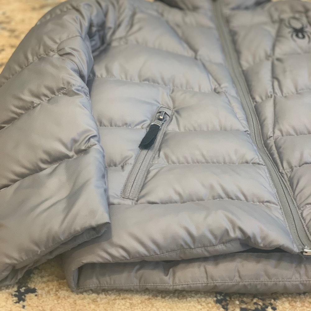 Boy’s SPYDER puffer jacket size:M - Picture 3 of 8